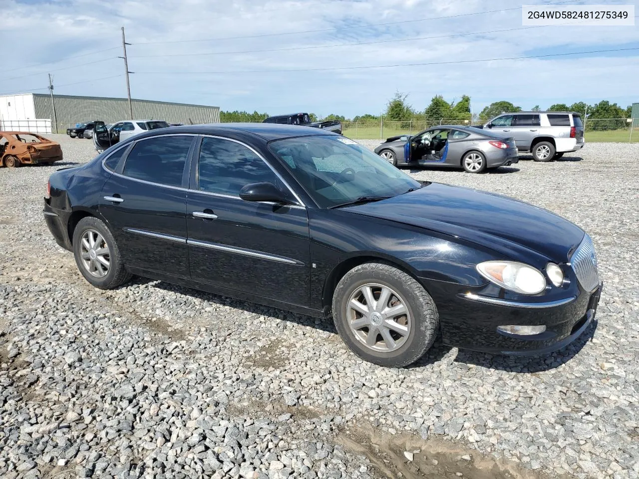 2008 Buick Lacrosse Cxl VIN: 2G4WD582481275349 Lot: 61711684