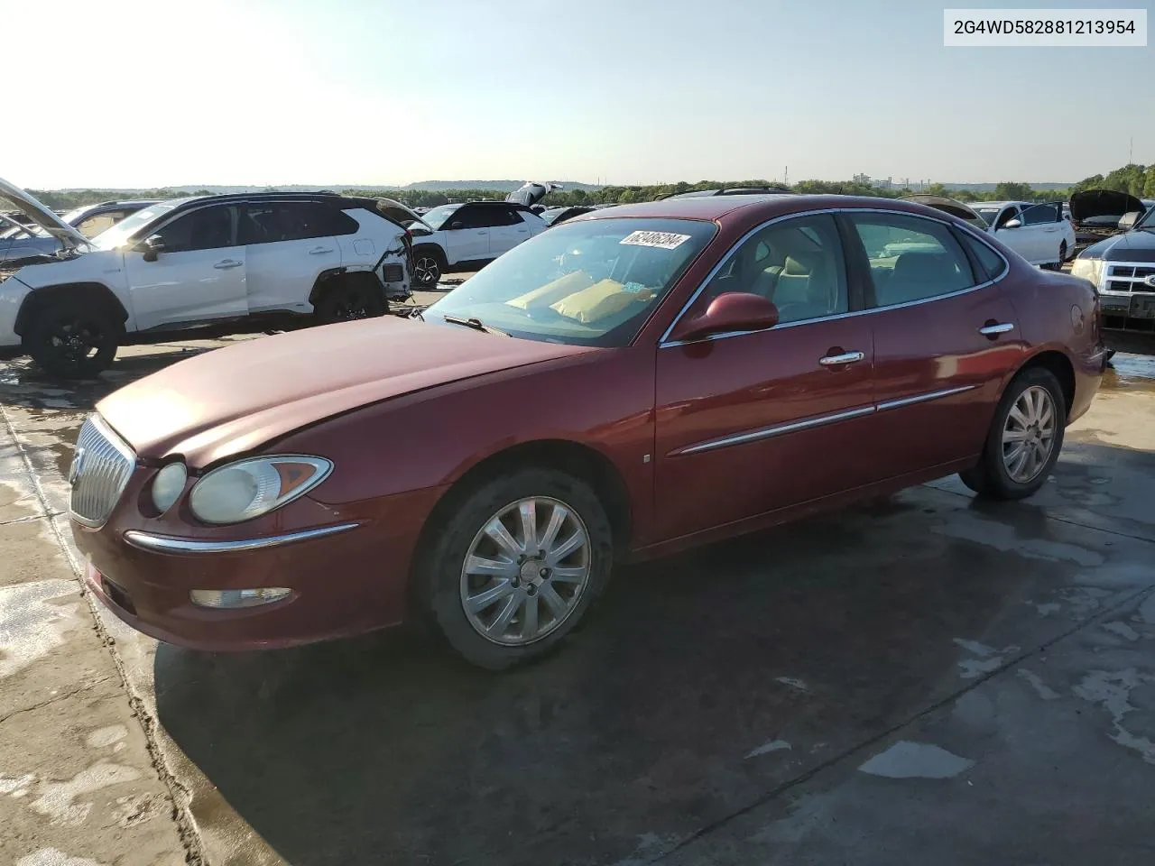 2008 Buick Lacrosse Cxl VIN: 2G4WD582881213954 Lot: 62486284