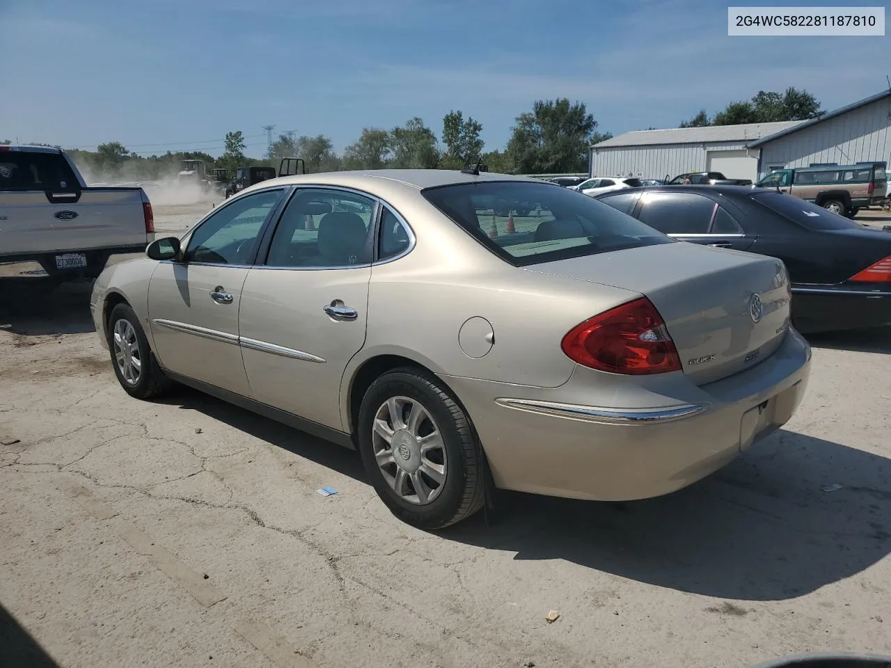 2G4WC582281187810 2008 Buick Lacrosse Cx