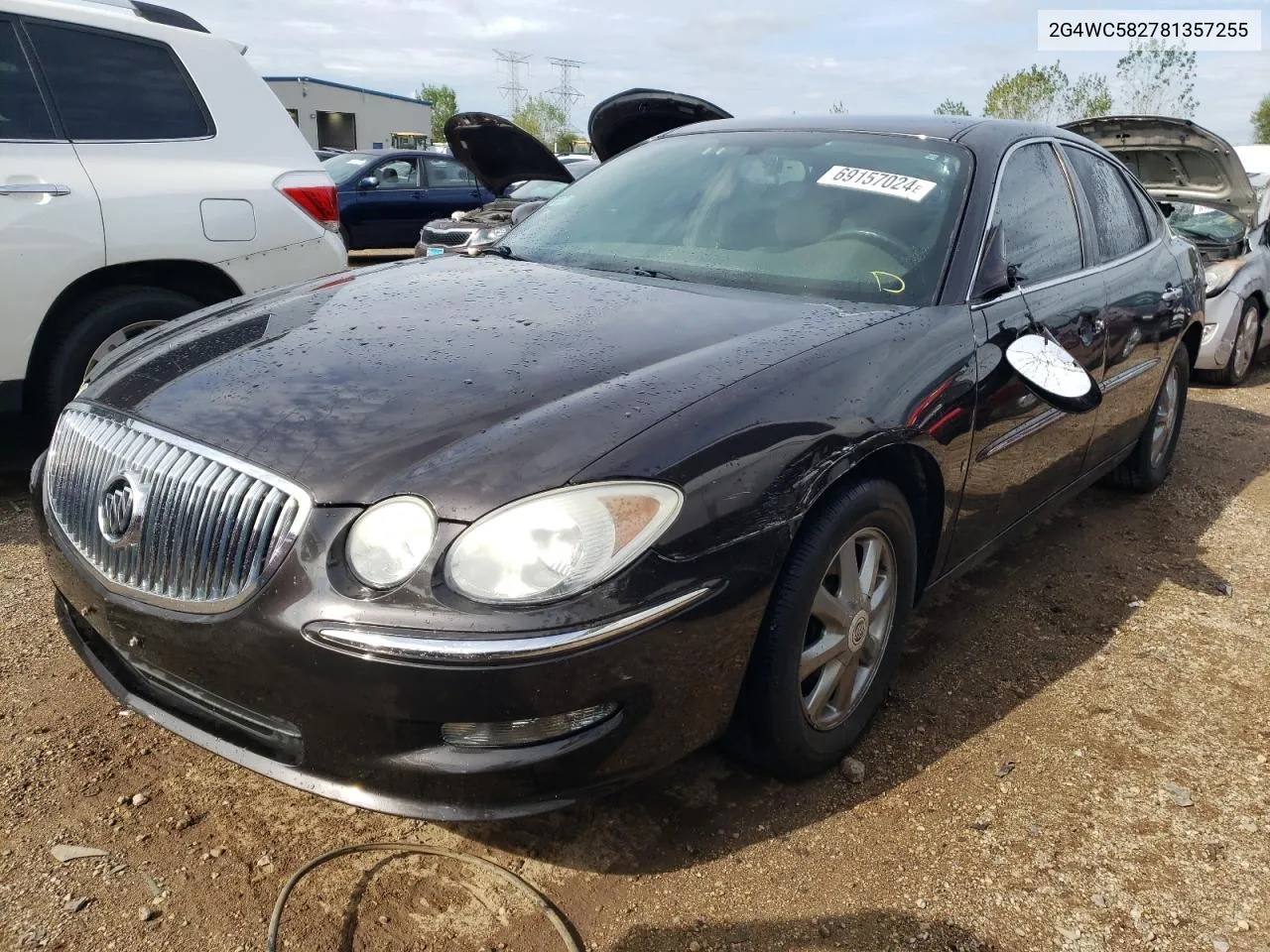 2008 Buick Lacrosse Cx VIN: 2G4WC582781357255 Lot: 69157024