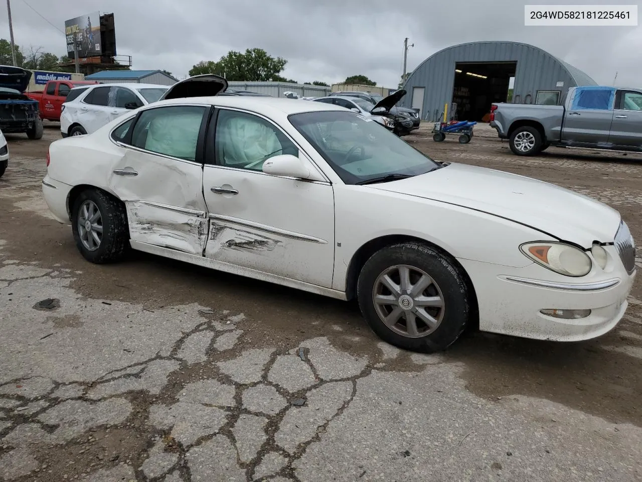 2008 Buick Lacrosse Cxl VIN: 2G4WD582181225461 Lot: 69606434