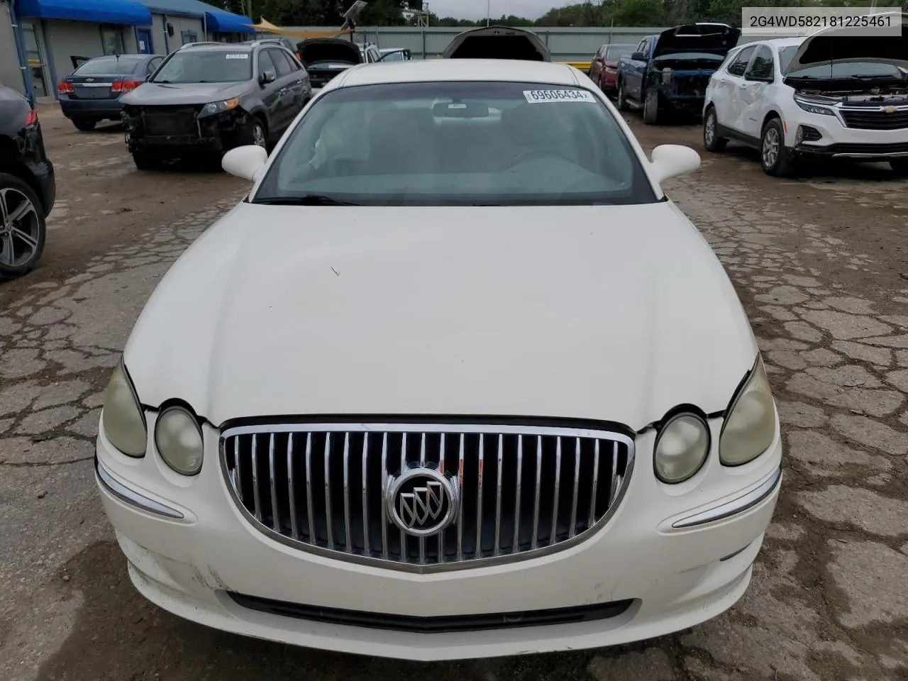 2008 Buick Lacrosse Cxl VIN: 2G4WD582181225461 Lot: 69606434