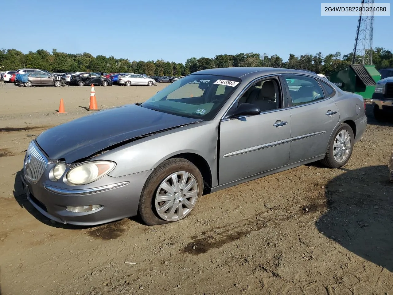 2008 Buick Lacrosse Cxl VIN: 2G4WD582281324080 Lot: 71473844