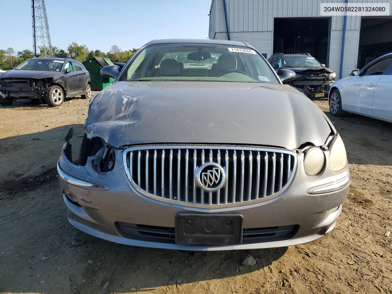 2008 Buick Lacrosse Cxl VIN: 2G4WD582281324080 Lot: 71473844