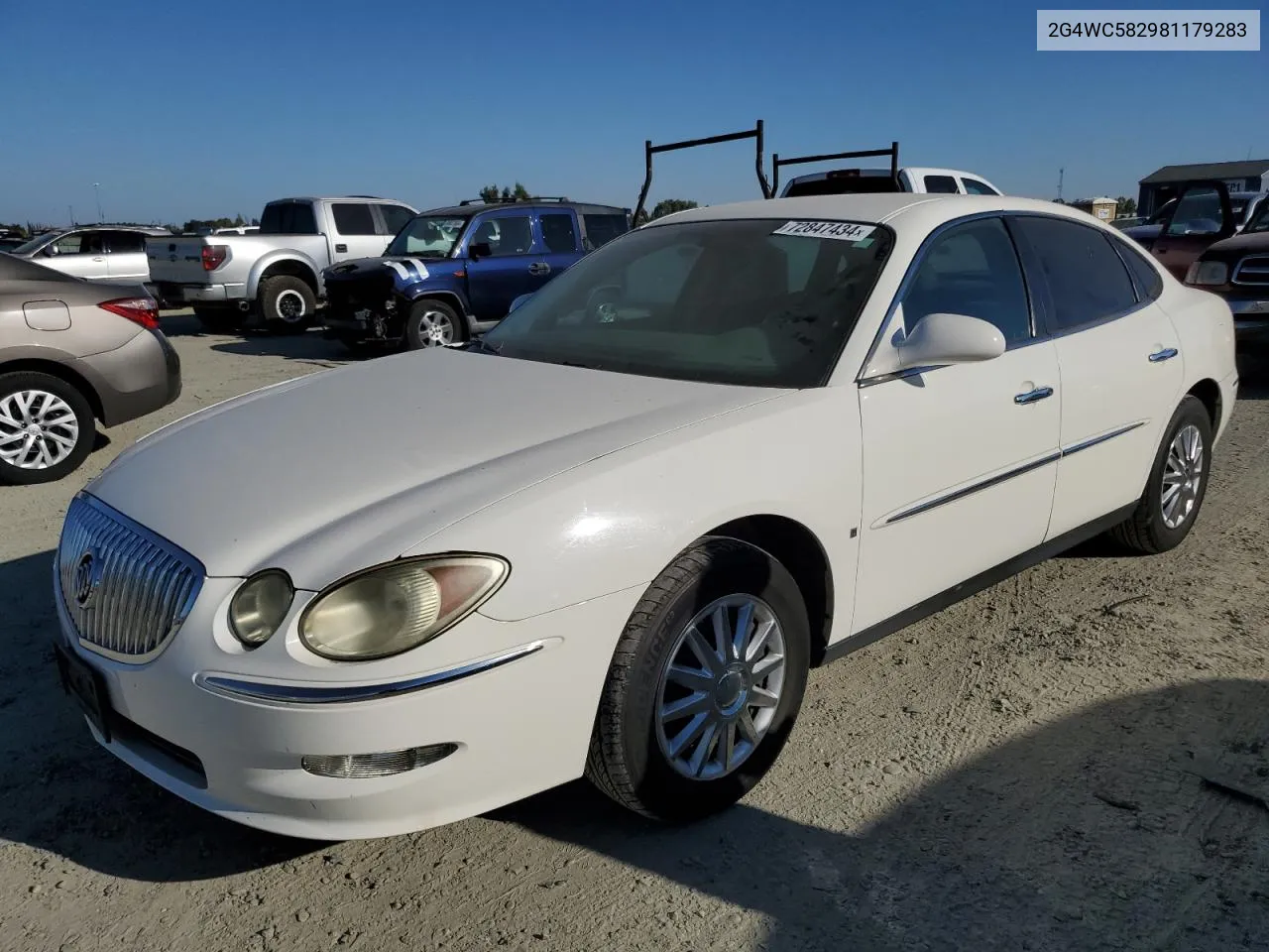 2008 Buick Lacrosse Cx VIN: 2G4WC582981179283 Lot: 72847434