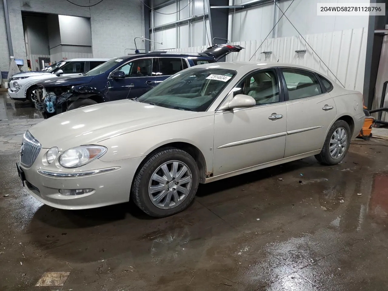 2008 Buick Lacrosse Cxl VIN: 2G4WD582781128796 Lot: 72914634