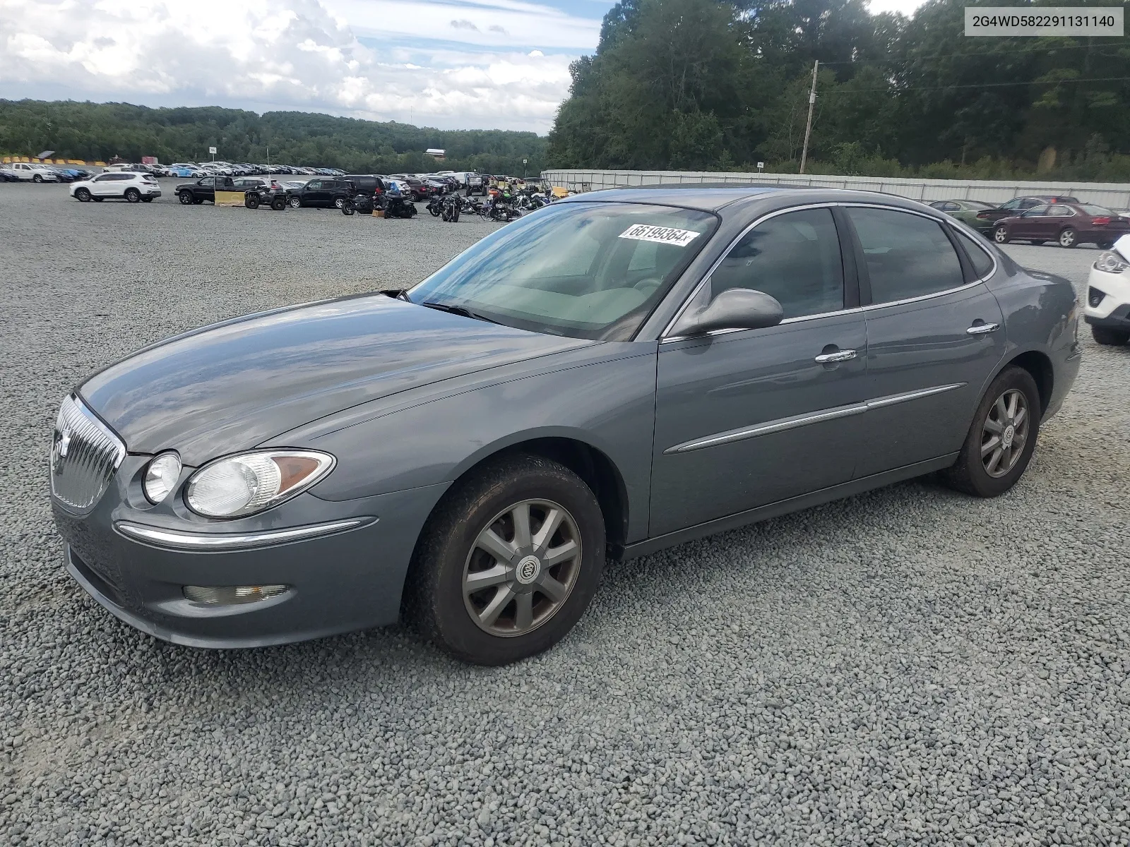 2009 Buick Lacrosse Cxl VIN: 2G4WD582291131140 Lot: 66199364