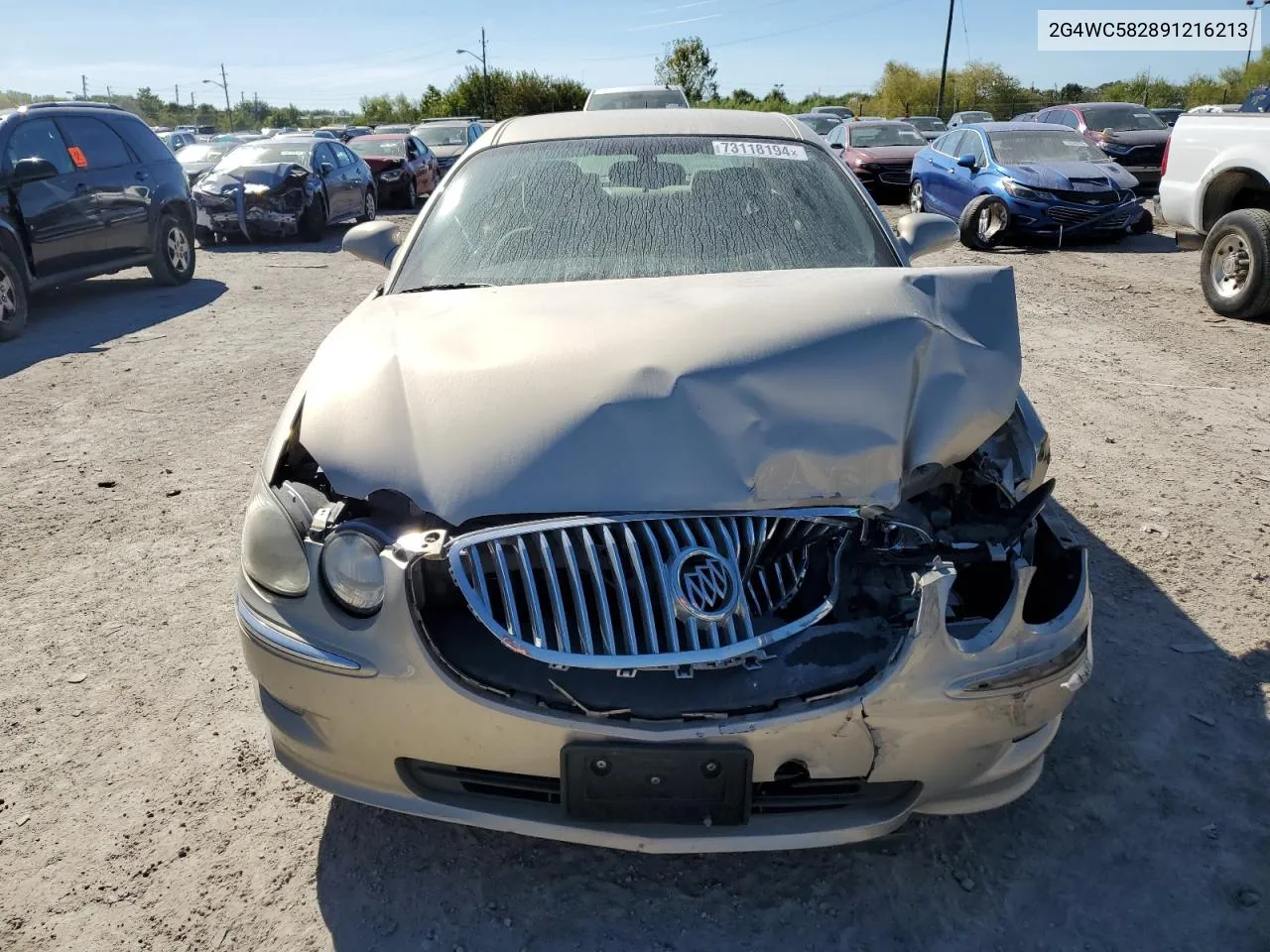 2009 Buick Lacrosse Cx VIN: 2G4WC582891216213 Lot: 73118194