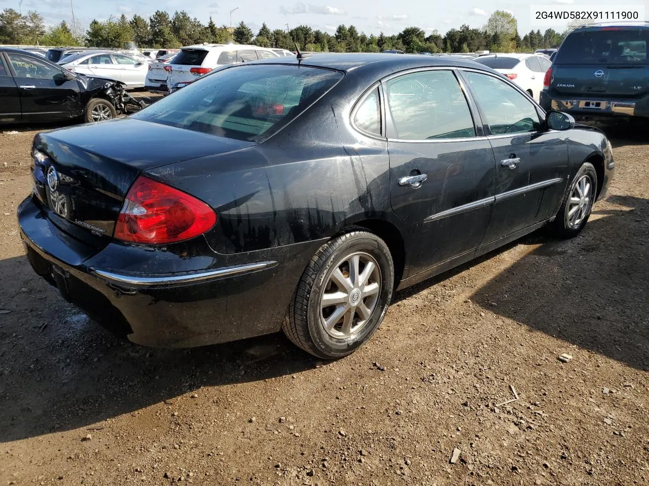 2009 Buick Lacrosse Cxl VIN: 2G4WD582X91111900 Lot: 74206924