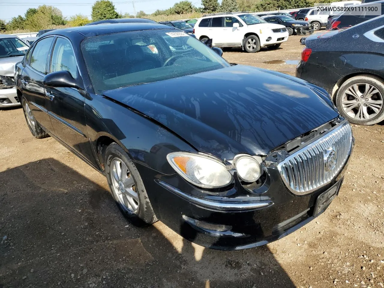 2009 Buick Lacrosse Cxl VIN: 2G4WD582X91111900 Lot: 74206924