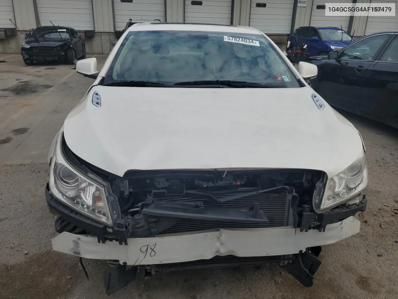 2010 Buick Lacrosse Cxl VIN: 1G4GC5GG4AF157479 Lot: 57824034