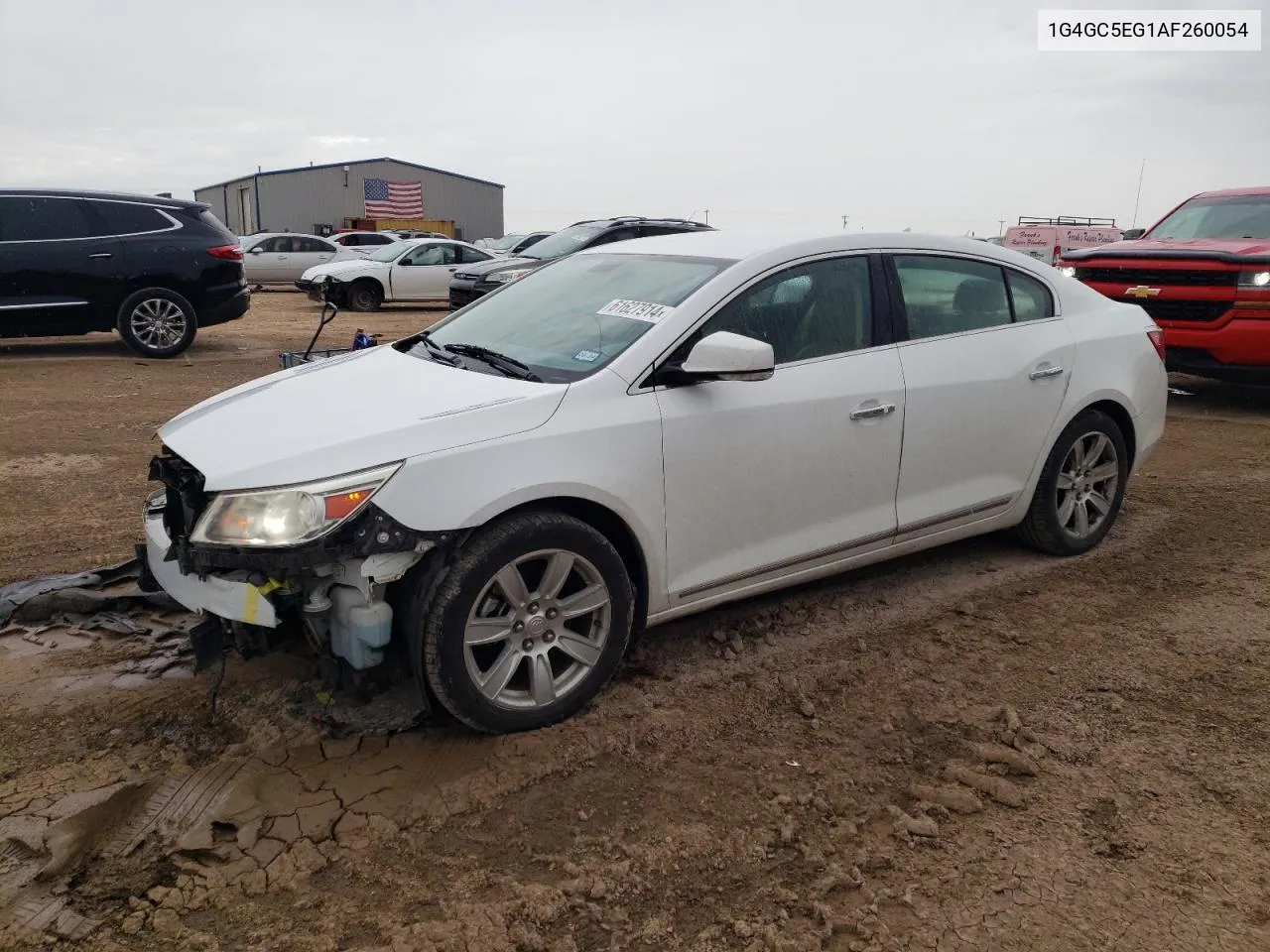 1G4GC5EG1AF260054 2010 Buick Lacrosse Cxl