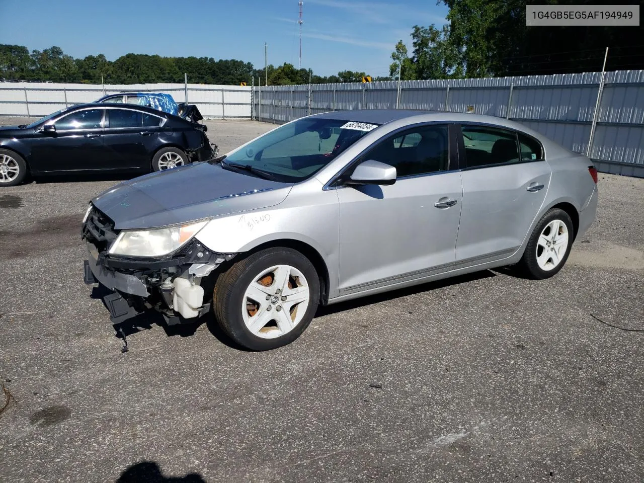 2010 Buick Lacrosse Cx VIN: 1G4GB5EG5AF194949 Lot: 66204034