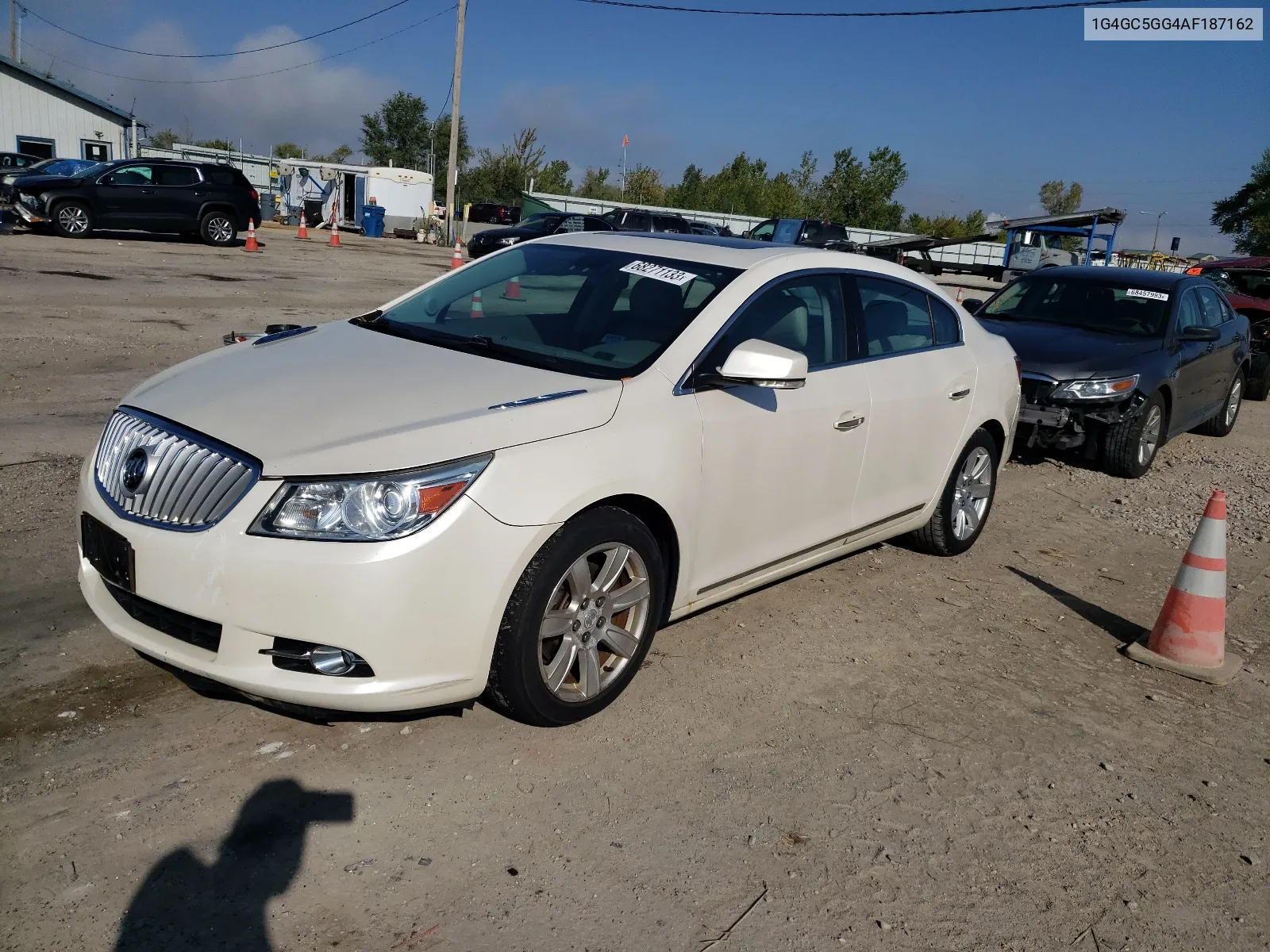 2010 Buick Lacrosse Cxl VIN: 1G4GC5GG4AF187162 Lot: 66323224