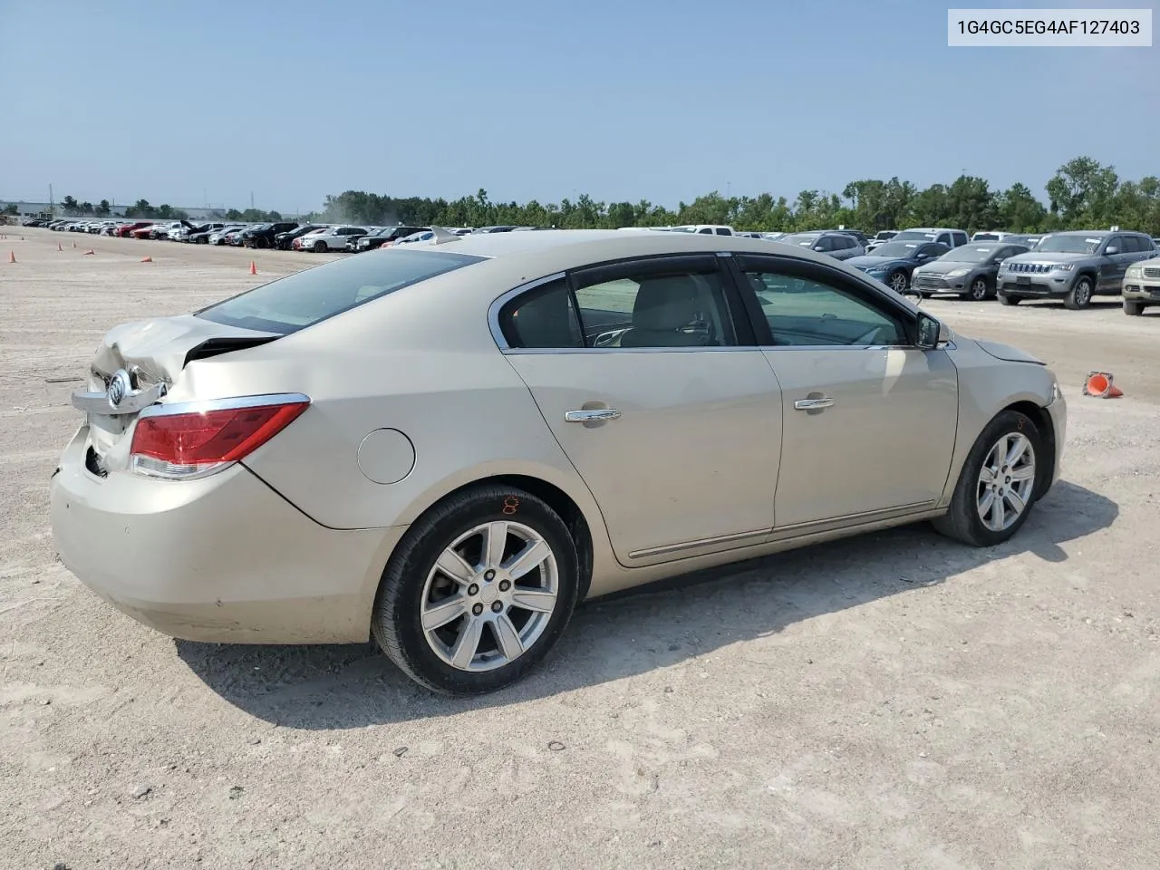 2010 Buick Lacrosse Cxl VIN: 1G4GC5EG4AF127403 Lot: 66704164