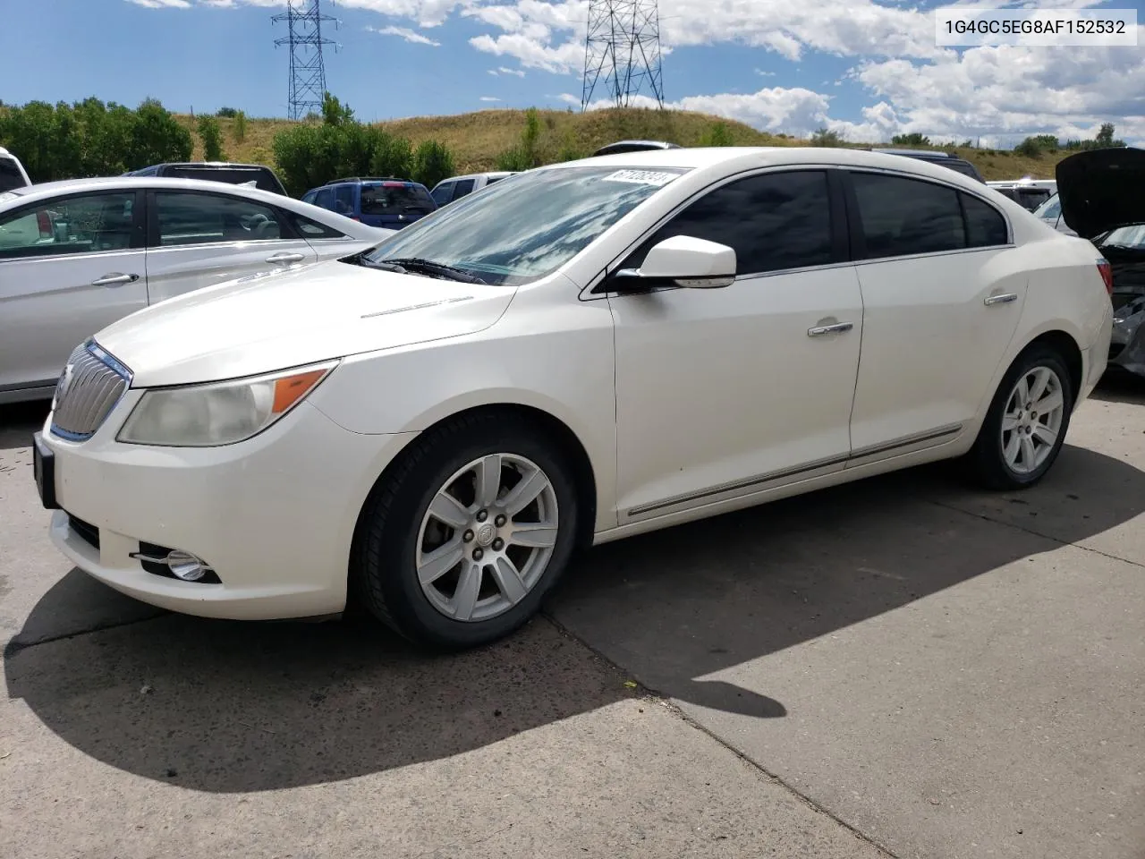 1G4GC5EG8AF152532 2010 Buick Lacrosse Cxl