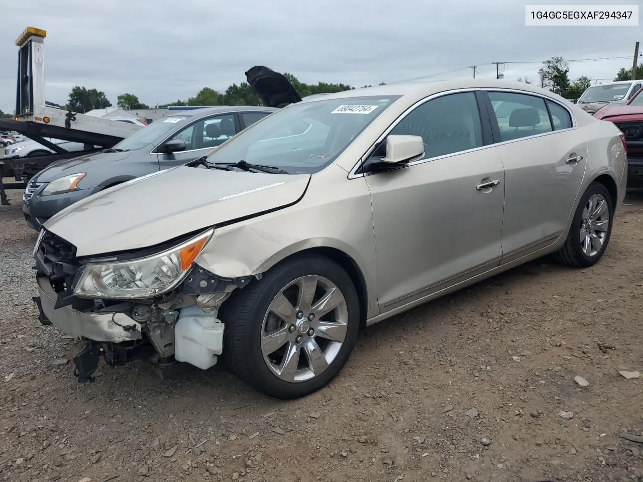 1G4GC5EGXAF294347 2010 Buick Lacrosse Cxl