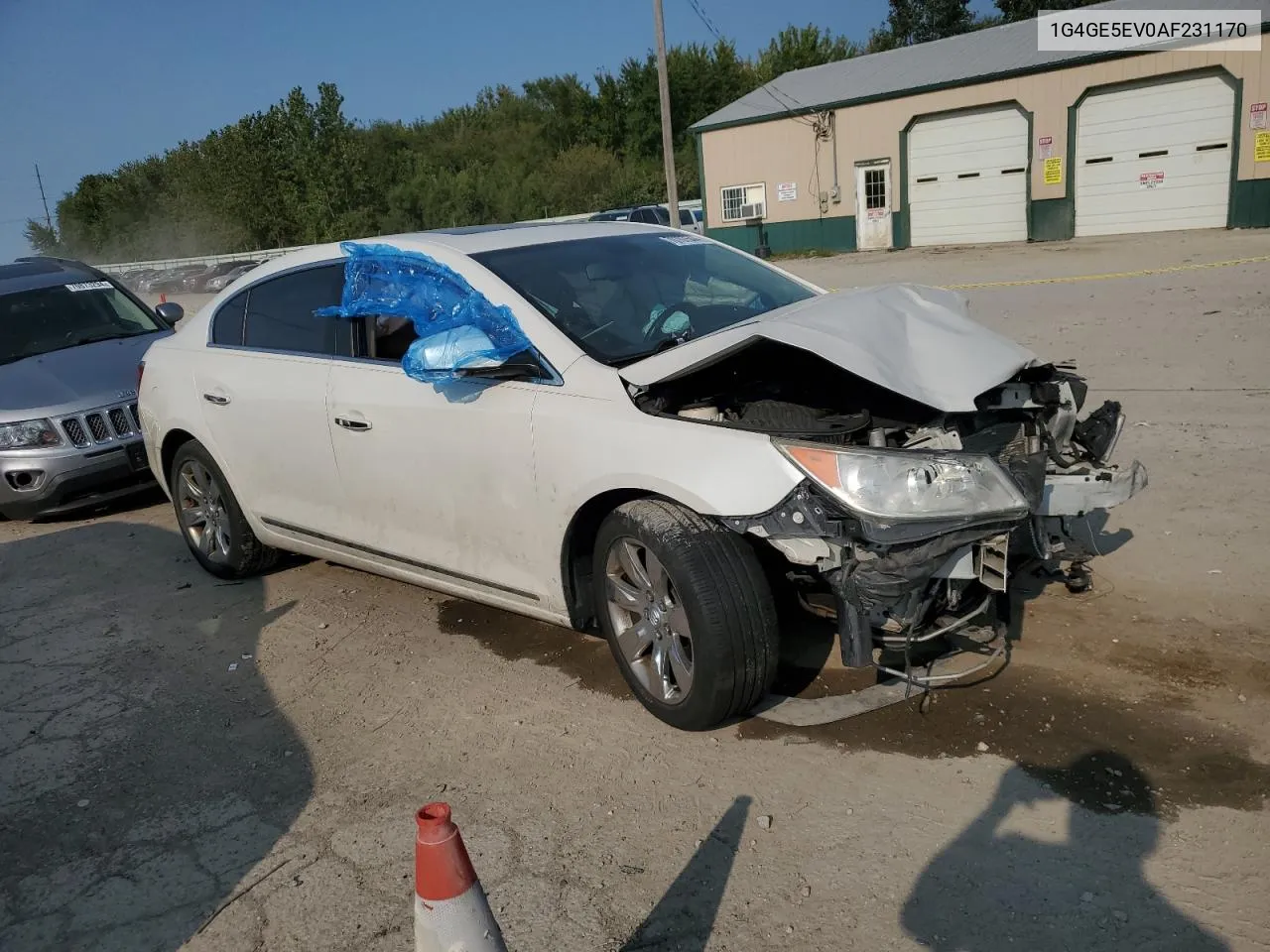 2010 Buick Lacrosse Cxs VIN: 1G4GE5EV0AF231170 Lot: 70707544