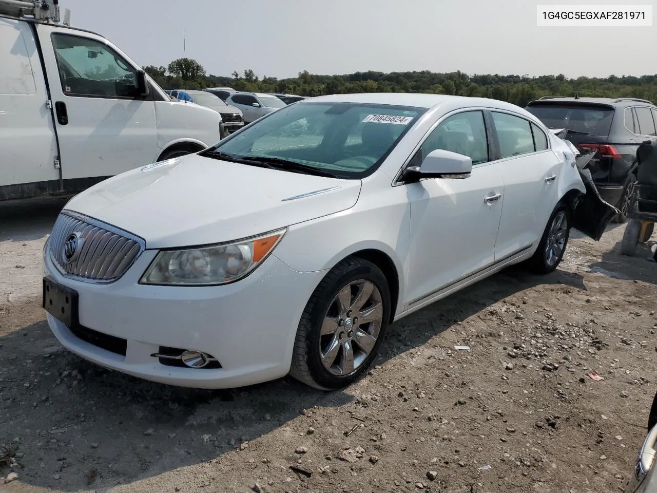 2010 Buick Lacrosse Cxl VIN: 1G4GC5EGXAF281971 Lot: 70845824