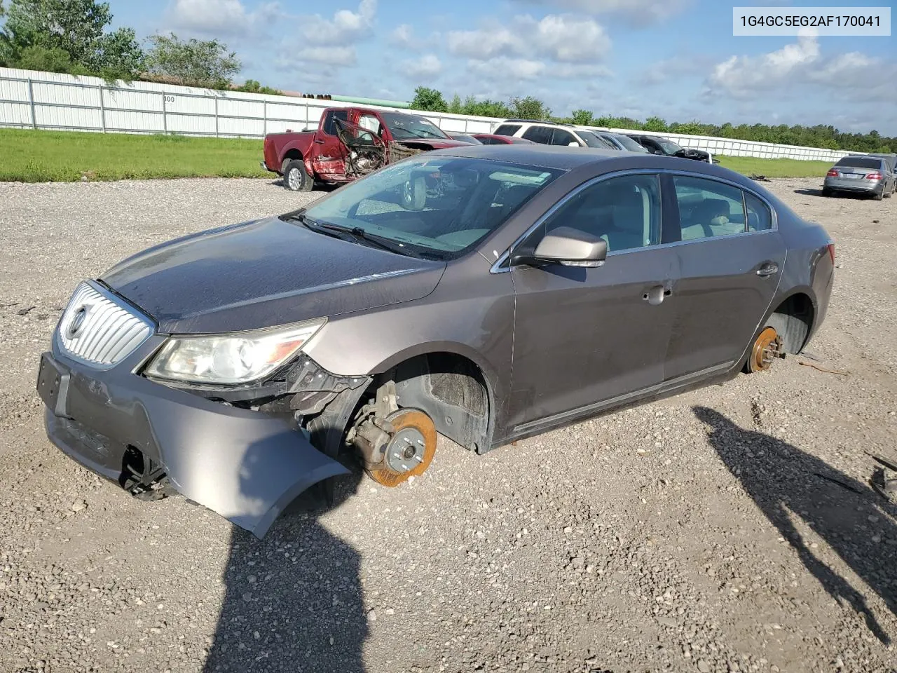 1G4GC5EG2AF170041 2010 Buick Lacrosse Cxl