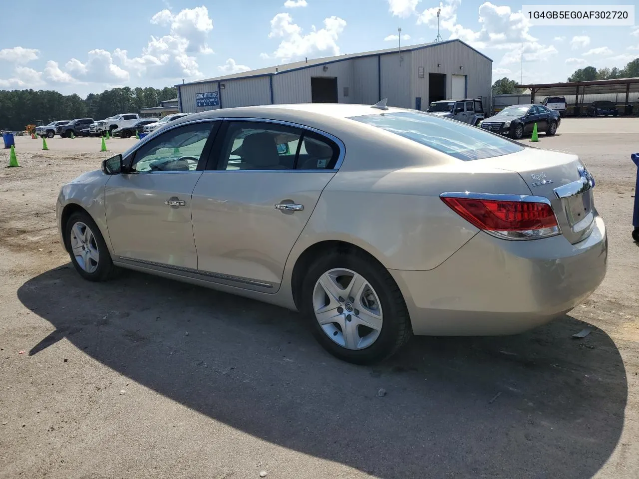 2010 Buick Lacrosse Cx VIN: 1G4GB5EG0AF302720 Lot: 71930614