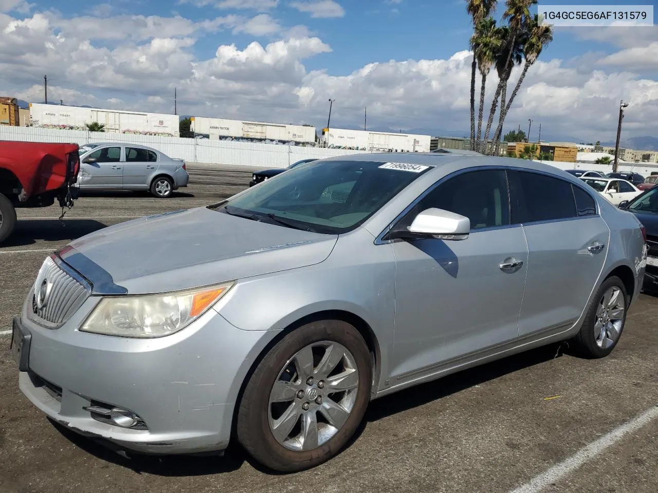 1G4GC5EG6AF131579 2010 Buick Lacrosse Cxl