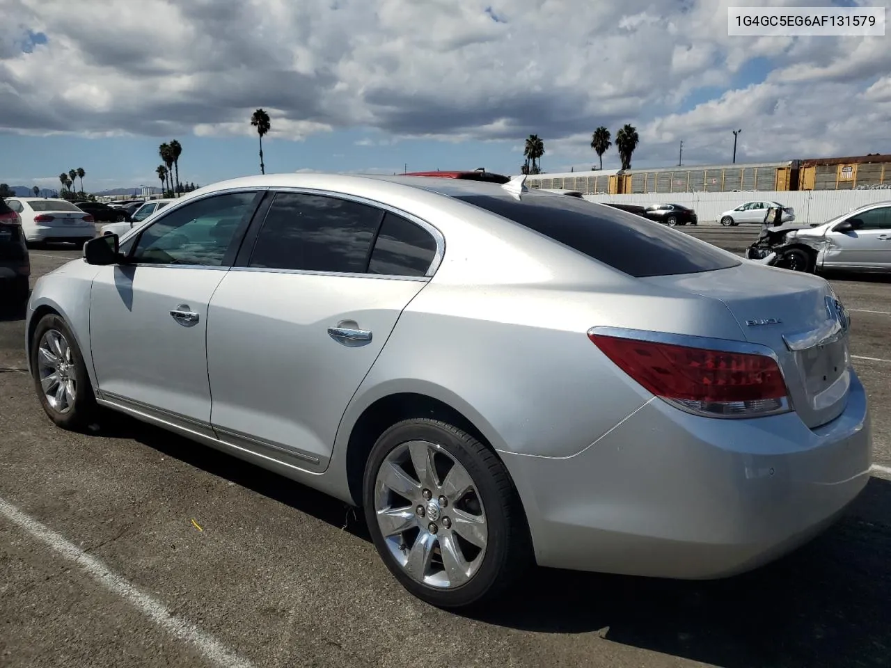 1G4GC5EG6AF131579 2010 Buick Lacrosse Cxl