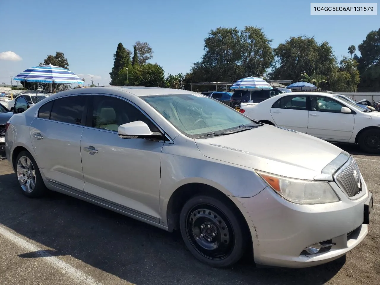 2010 Buick Lacrosse Cxl VIN: 1G4GC5EG6AF131579 Lot: 71996054