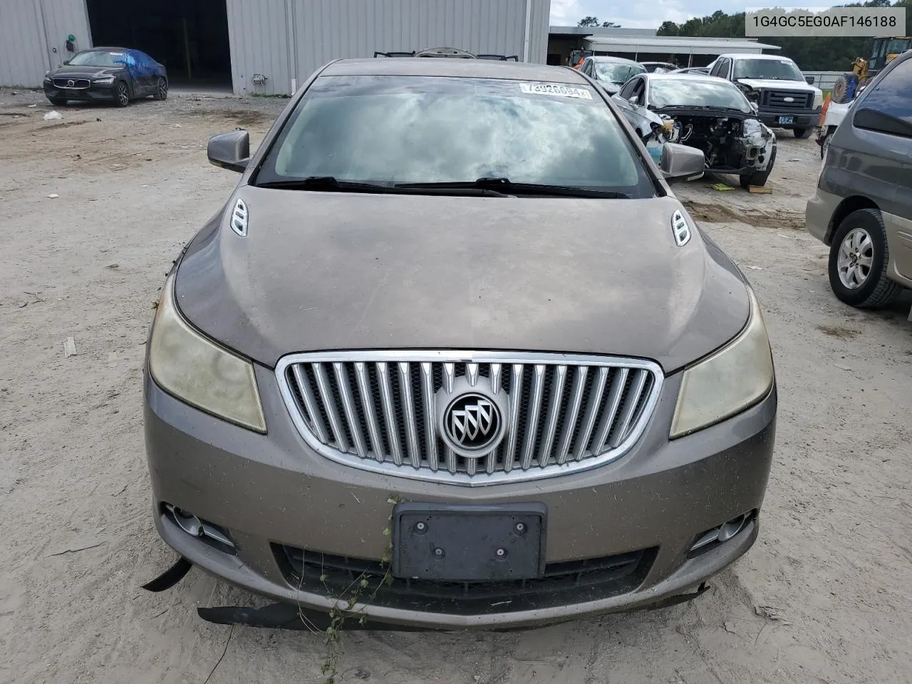 2010 Buick Lacrosse Cxl VIN: 1G4GC5EG0AF146188 Lot: 73926694