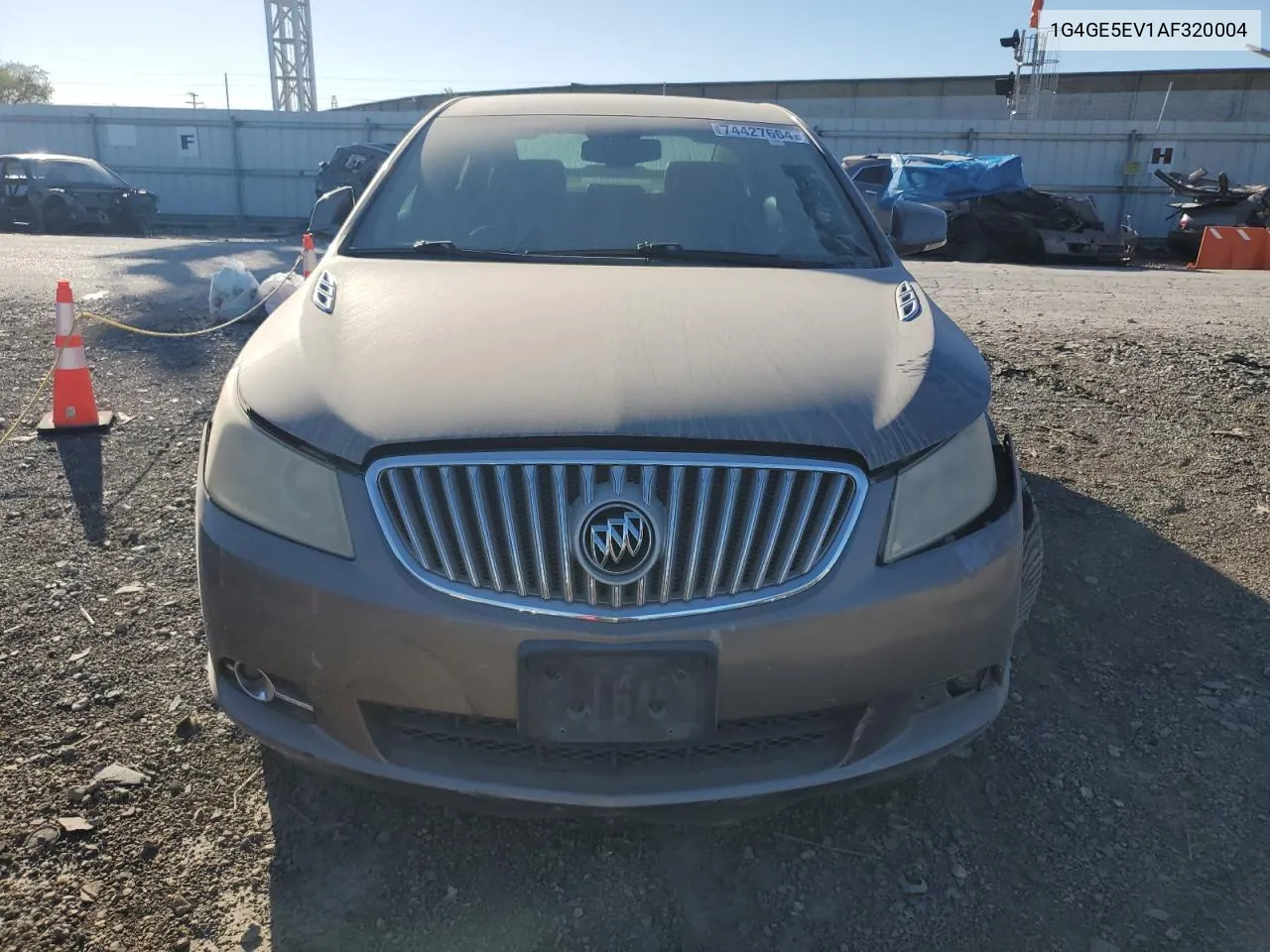 2010 Buick Lacrosse Cxs VIN: 1G4GE5EV1AF320004 Lot: 74427664