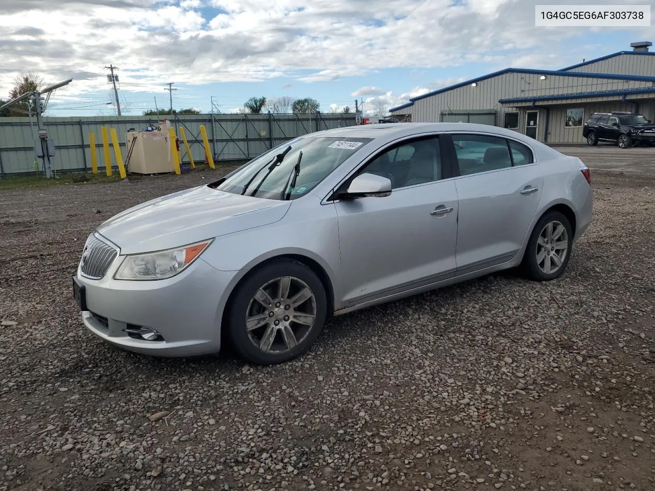 1G4GC5EG6AF303738 2010 Buick Lacrosse Cxl