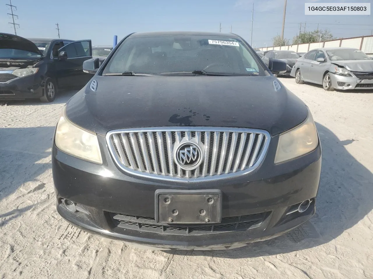 2010 Buick Lacrosse Cxl VIN: 1G4GC5EG3AF150803 Lot: 75796354