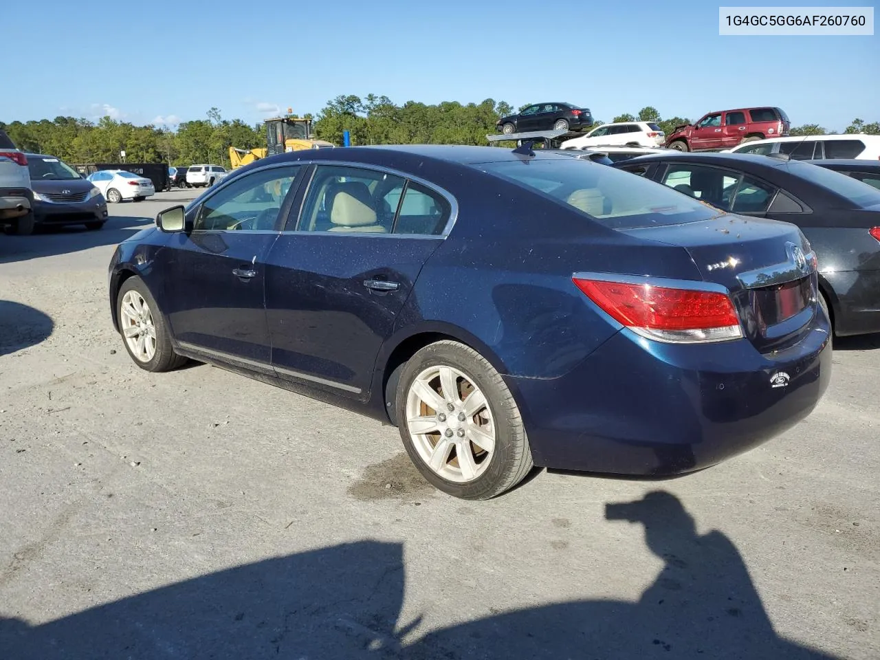 1G4GC5GG6AF260760 2010 Buick Lacrosse Cxl