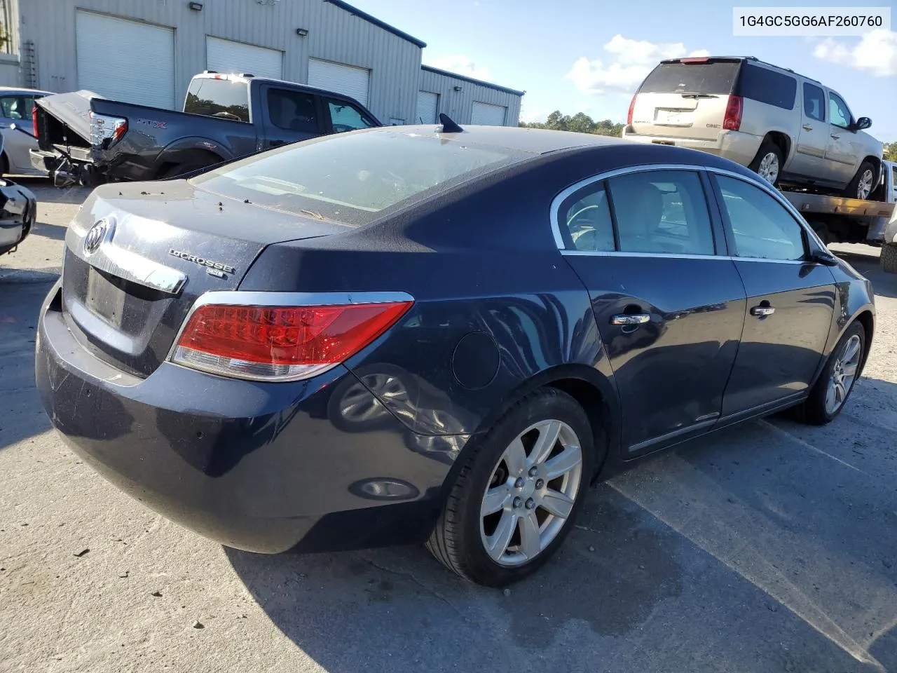 2010 Buick Lacrosse Cxl VIN: 1G4GC5GG6AF260760 Lot: 77143344