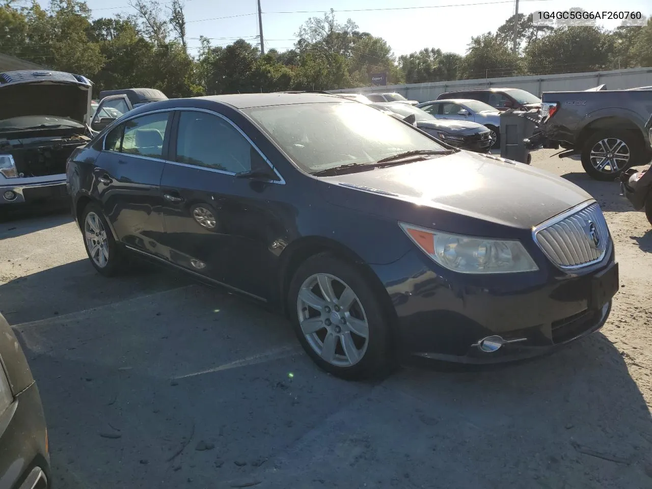 1G4GC5GG6AF260760 2010 Buick Lacrosse Cxl