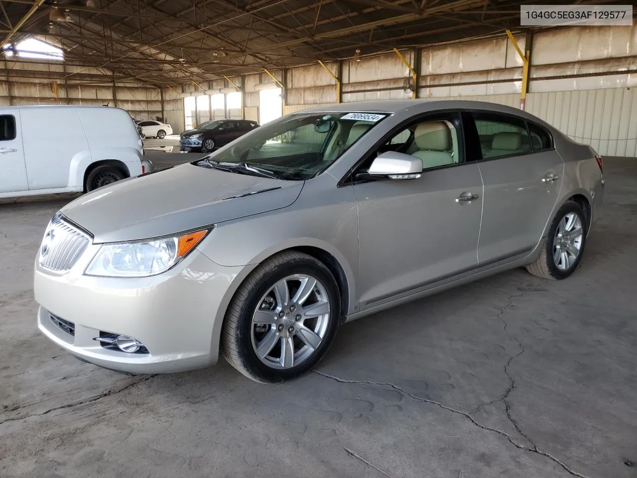 2010 Buick Lacrosse Cxl VIN: 1G4GC5EG3AF129577 Lot: 78069534