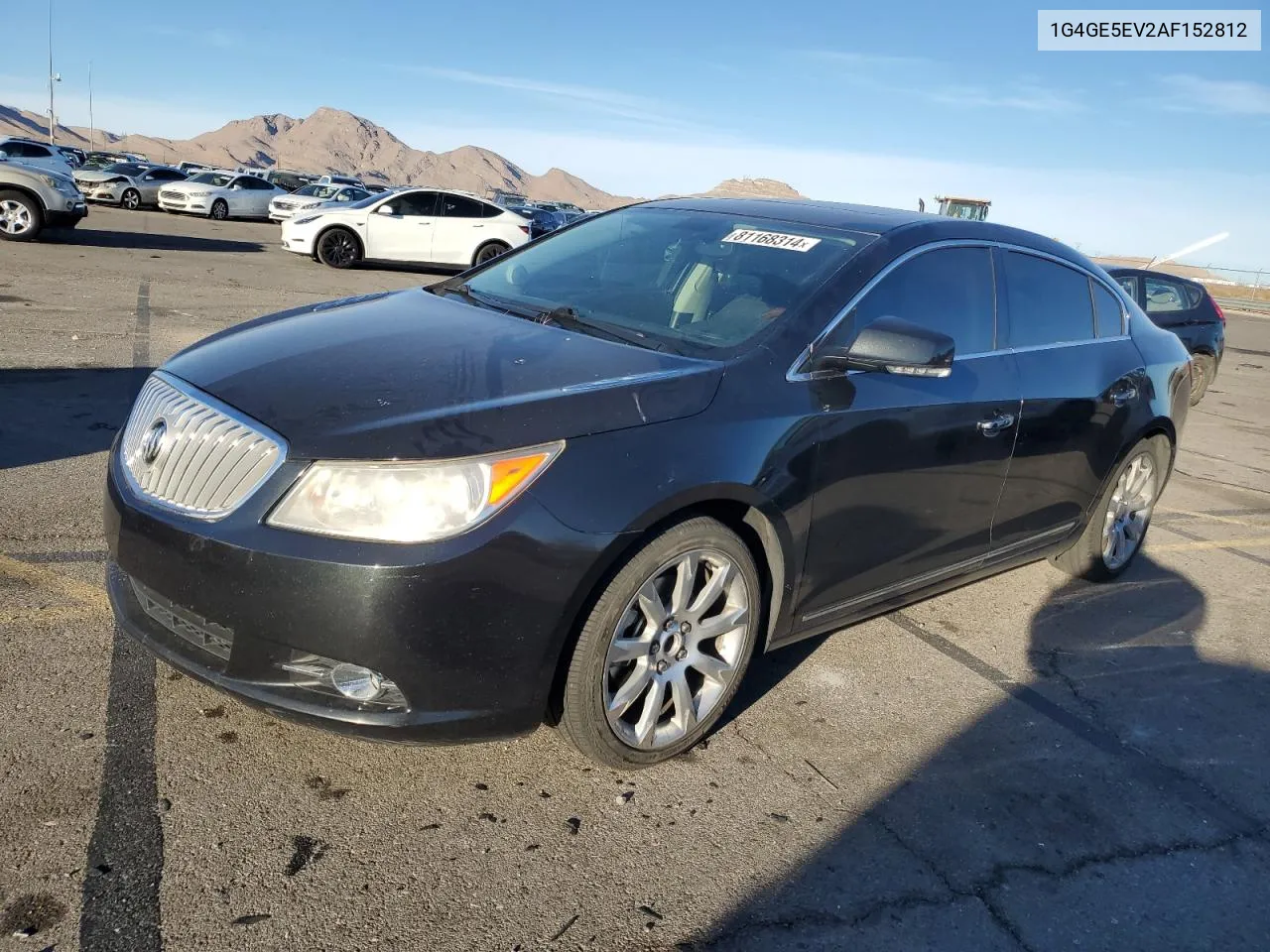 2010 Buick Lacrosse Cxs VIN: 1G4GE5EV2AF152812 Lot: 81168314