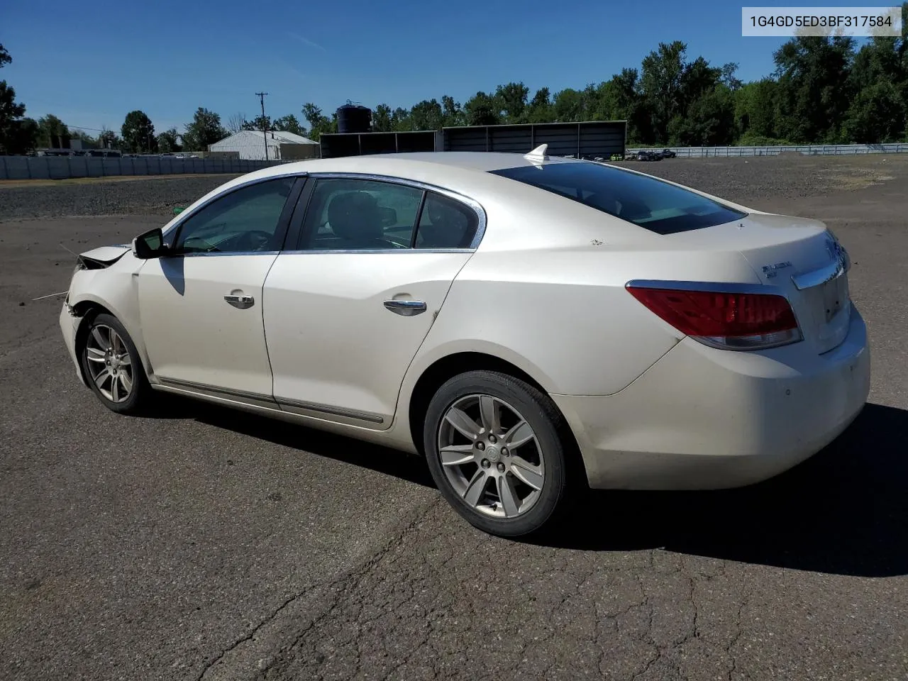 1G4GD5ED3BF317584 2011 Buick Lacrosse Cxl