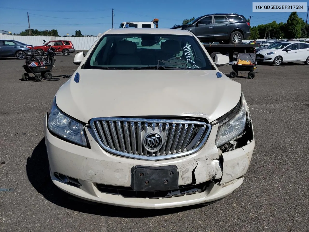 1G4GD5ED3BF317584 2011 Buick Lacrosse Cxl