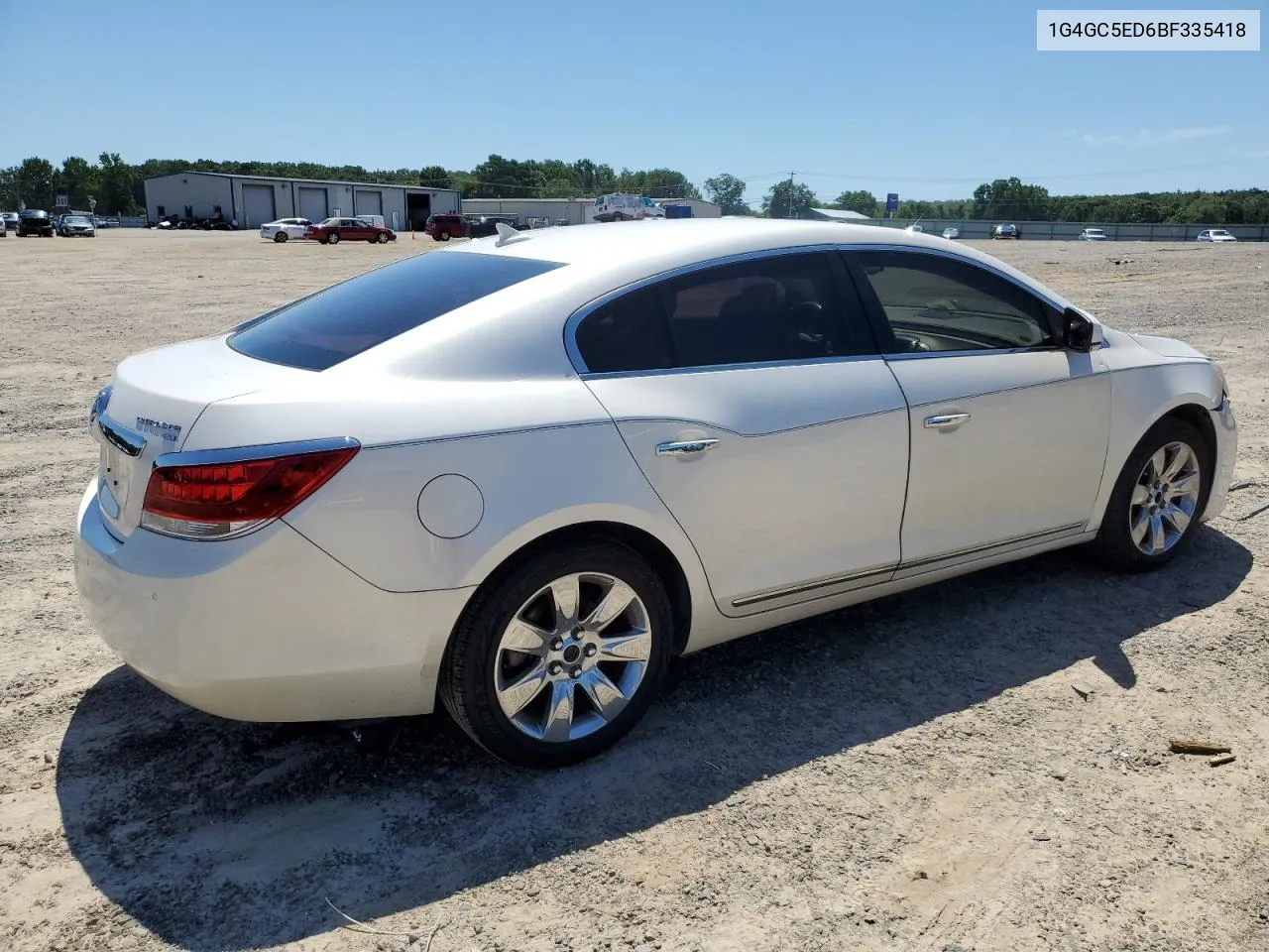 1G4GC5ED6BF335418 2011 Buick Lacrosse Cxl