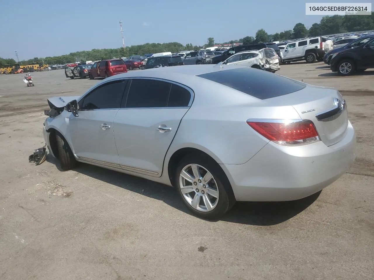 2011 Buick Lacrosse Cxl VIN: 1G4GC5ED8BF226314 Lot: 63112004