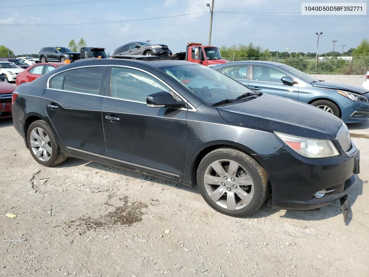 1G4GD5GD5BF352771 2011 Buick Lacrosse Cxl