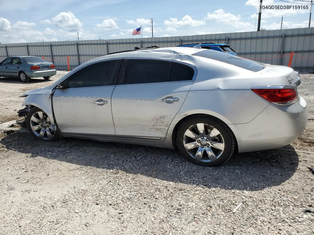 1G4GD5ED3BF159165 2011 Buick Lacrosse Cxl