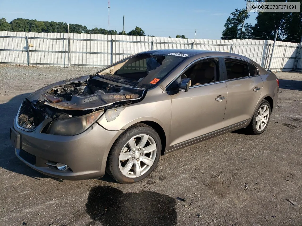 1G4GC5EC7BF371691 2011 Buick Lacrosse Cxl