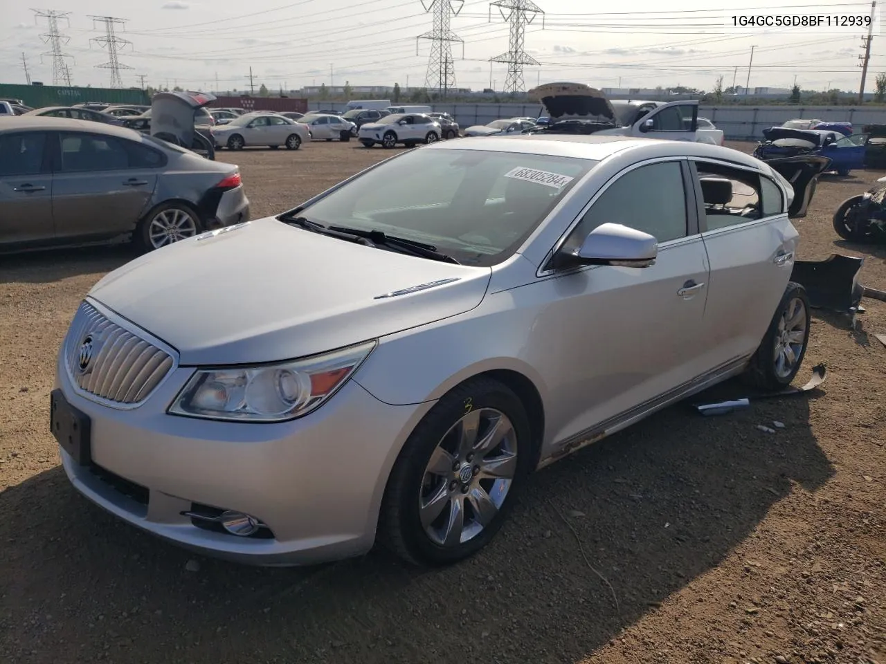 2011 Buick Lacrosse Cxl VIN: 1G4GC5GD8BF112939 Lot: 68305284