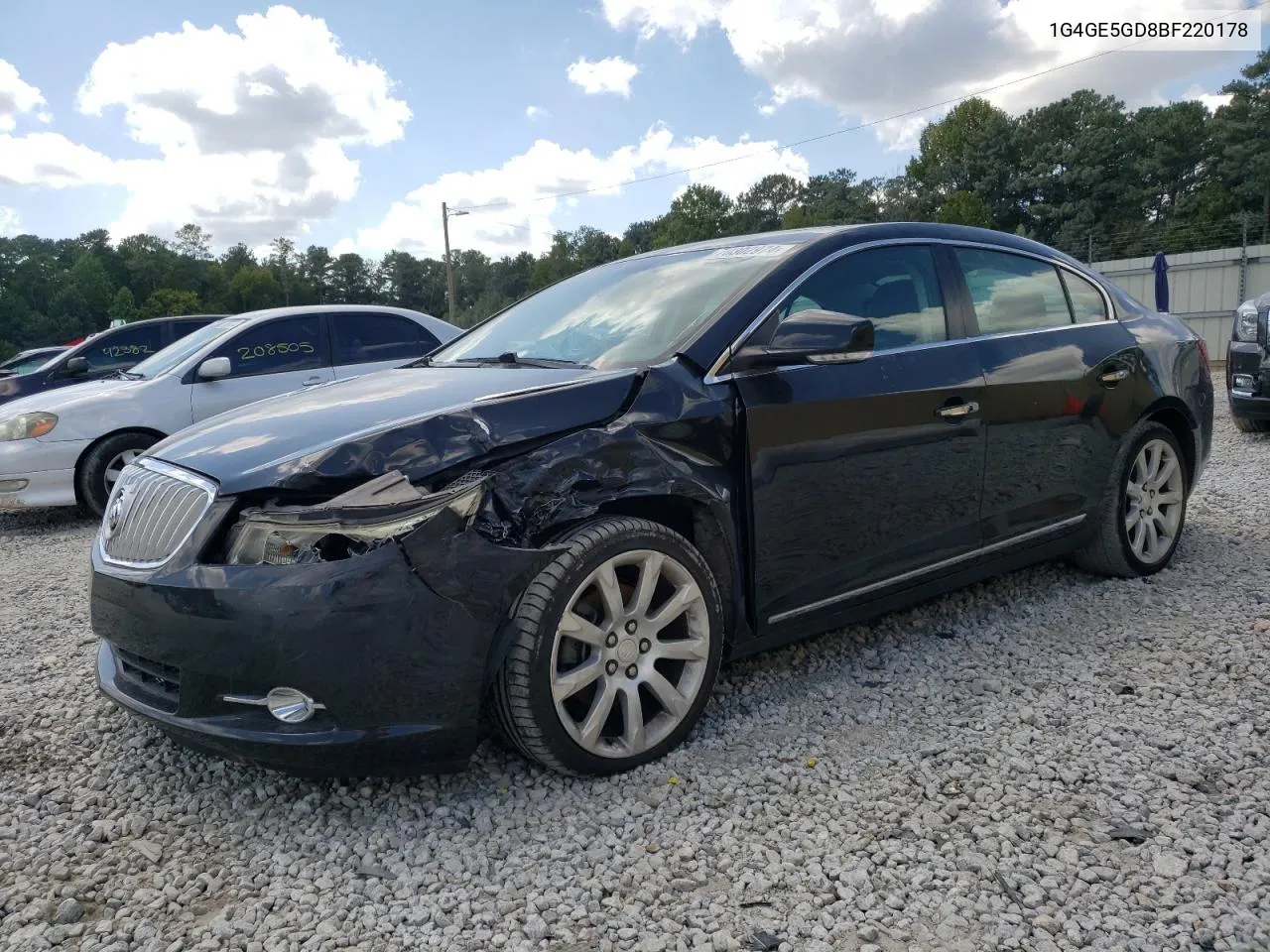 1G4GE5GD8BF220178 2011 Buick Lacrosse Cxs