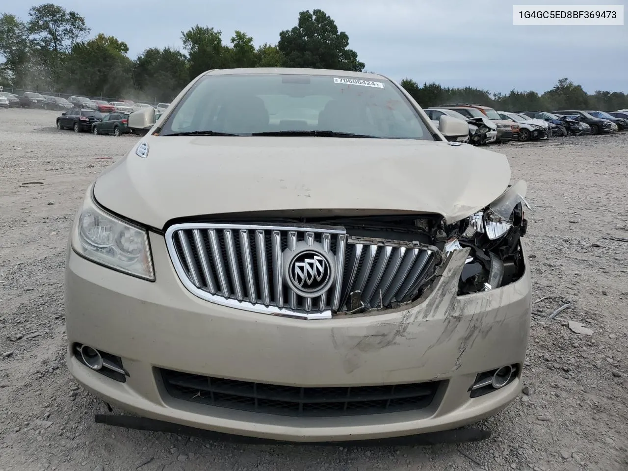 2011 Buick Lacrosse Cxl VIN: 1G4GC5ED8BF369473 Lot: 70606424