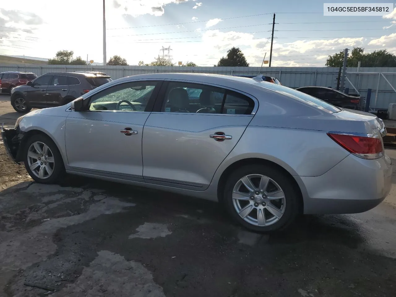 1G4GC5ED5BF345812 2011 Buick Lacrosse Cxl