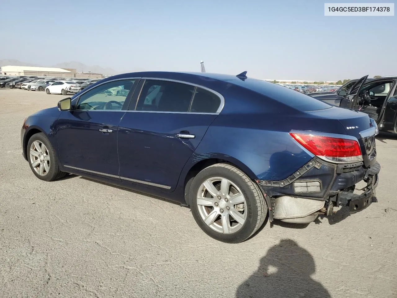 2011 Buick Lacrosse Cxl VIN: 1G4GC5ED3BF174378 Lot: 71260694