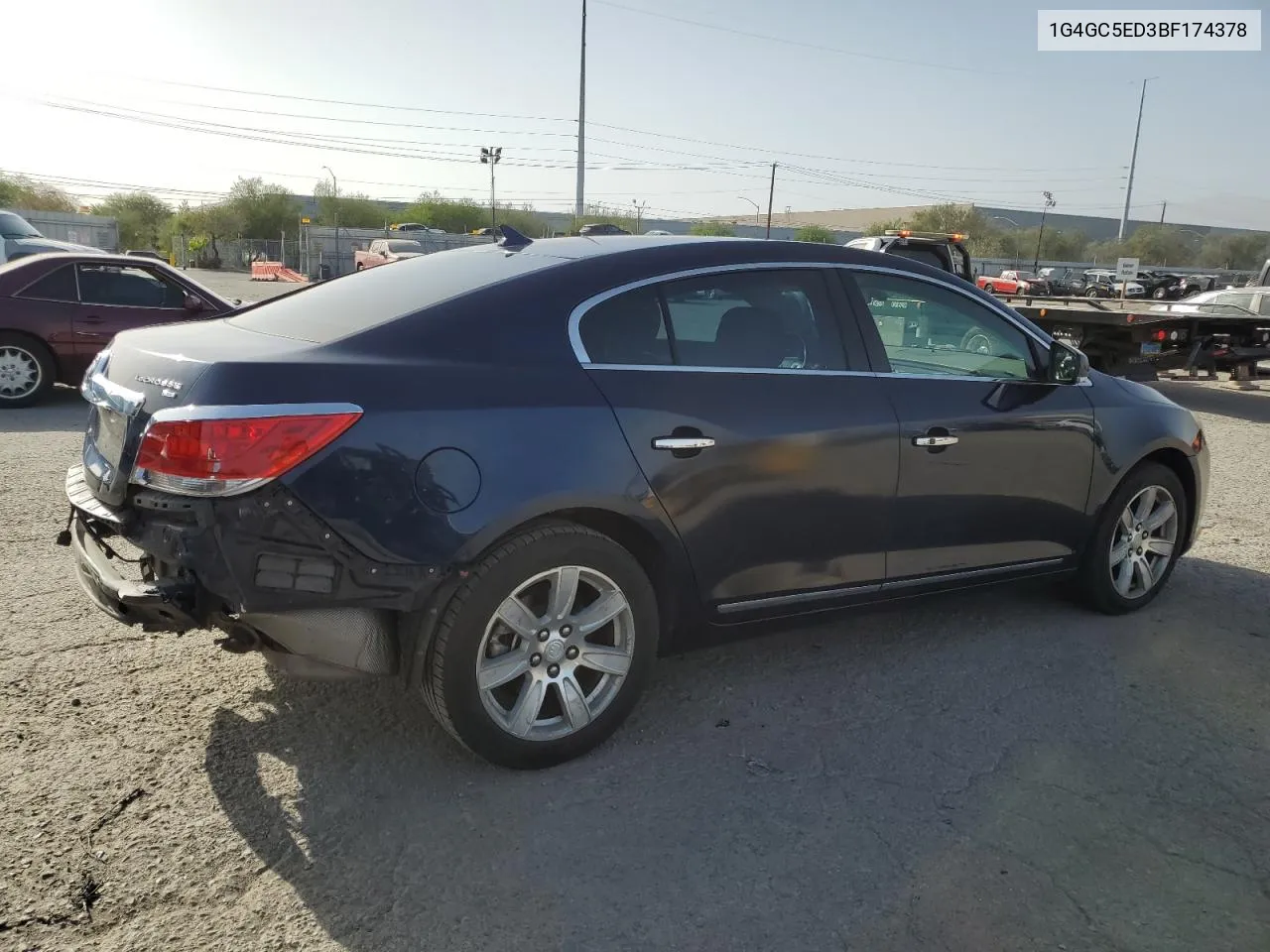 1G4GC5ED3BF174378 2011 Buick Lacrosse Cxl